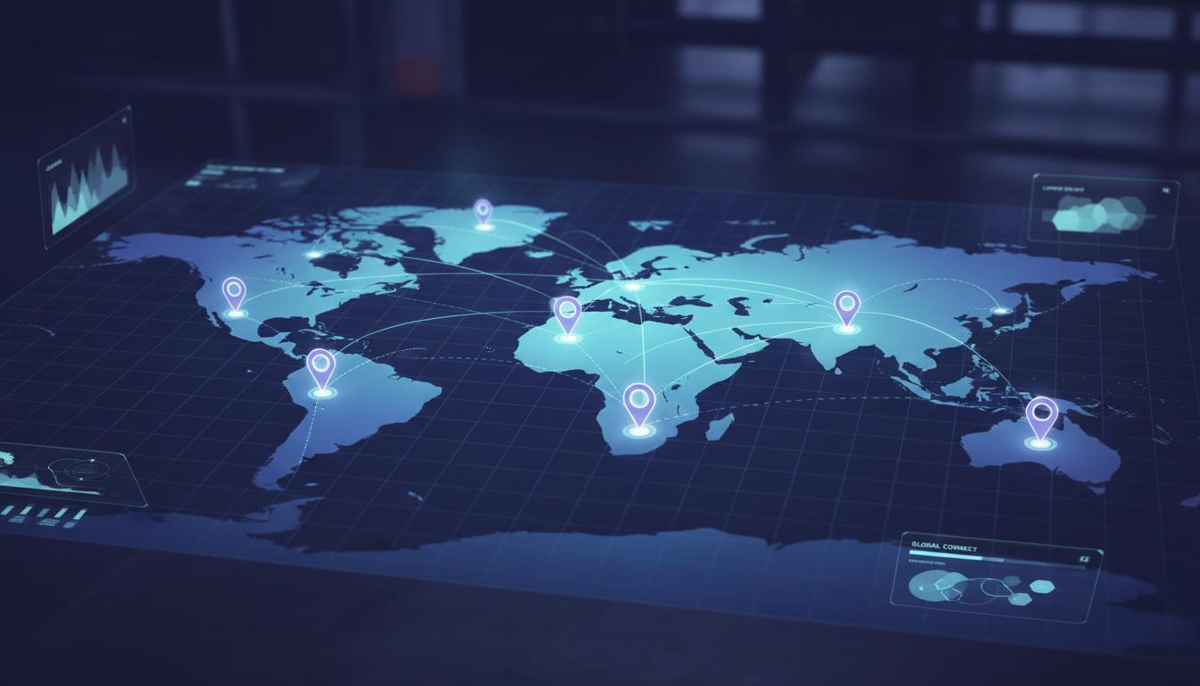 Mapa de cobertura de Llevalo Express en El Salvador